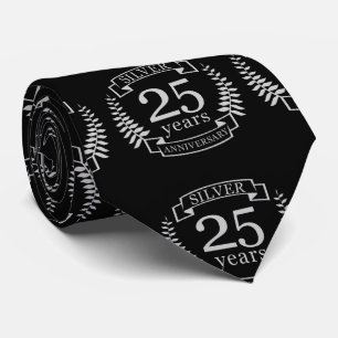 シルバ結婚ー25周年 ネクタイ