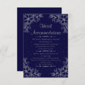 シルバ華美ス結婚ホテル エンクロージャーカード (正面/裏面)