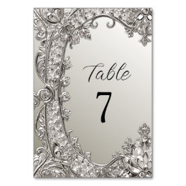 シルバ華美モダンテーブル番号 テーブルナンバー