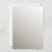 シルバ華美ーモダンは日付を保存 セーブザデート (裏面)