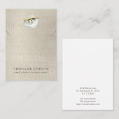 シルビーパールシーシェルネックレスディスプレイカード 名刺 (正面/裏面)