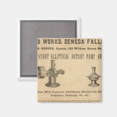 シルビー、ミンデルス、カンパニー マグネット (正面/裏面)