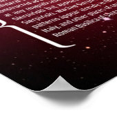 シルピンスキー三角形 ポスター (角)