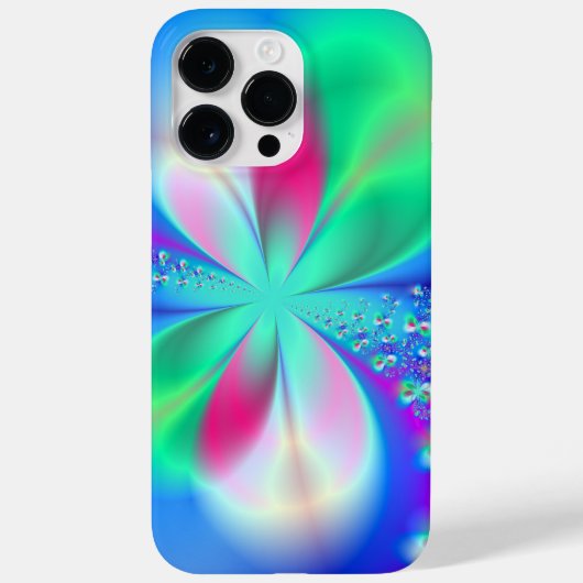 シルフの舞 フラクタルアート Case-Mate iPhoneケース (裏面)