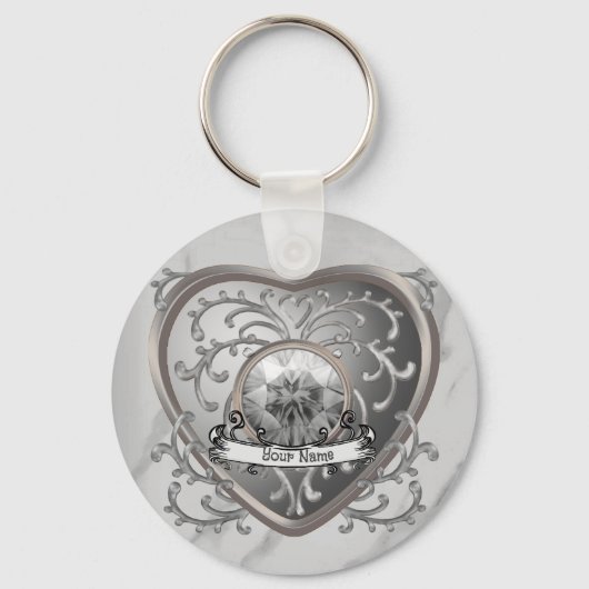 シルブリジェルフェアリーハートカスタムフェアリーのキーチェーン キーホルダー (正面)