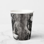 シルブリスティームパンクカルドロンスペルブックスとポーション 紙コップ (左)