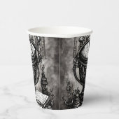 シルブリスティームパンクカルドロンスペルブックスとポーション 紙コップ (右)