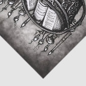 シルブリスティームパンクカルドロンスペルブックスとポーション 薄葉紙 (詳細)