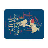 シルベスター™いけな-?モイか？ マグネット (横)