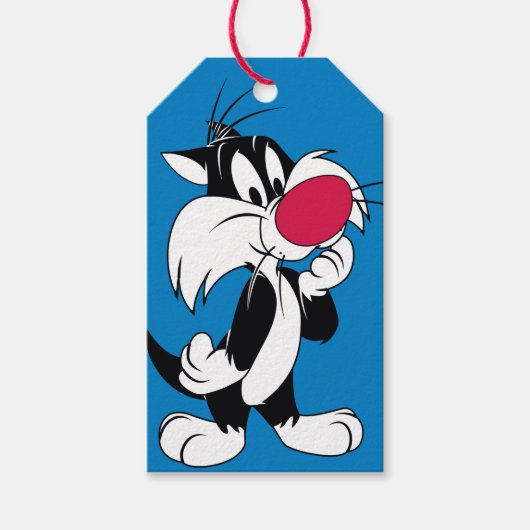 シルベスターJr. |ポーズクラシックの設定 ギフトタグ (正面)