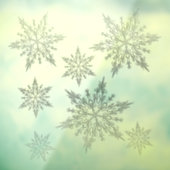 シルベルベルス雪の結晶 ウィンドウサイン (シート3)