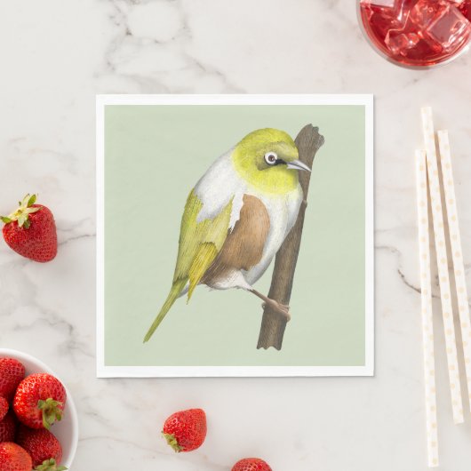 シルベレーユオニュージーランドバード スタンダードランチョンナプキン (インサイチュ)