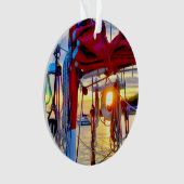 シルボーツ&サンセットロペスアイランドアクリルオーナメント オーナメント (正面)