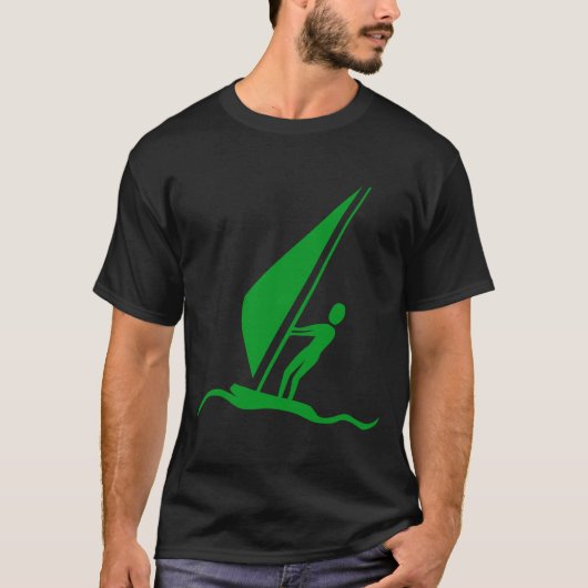 シルボーディング – Grass Green Tシャツ (正面)