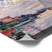 シルボートアットルプティ – ジュネビリアズバイクロード・モネ ポスター (角)