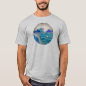 シルボートコーブランドスケープ Tシャツ (正面)
