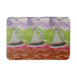 シルボートジストライプのブ バスマット