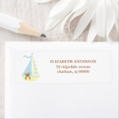 シルボートベア差出人住所ラベル ラベル (インサイチュ)