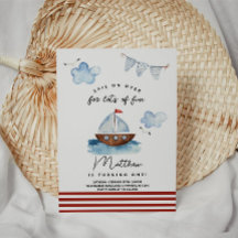 シルボートボ航海のイ誕生日招待状