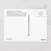 シルリアングローブファンタジーアートポストカード ポストカード (裏面)