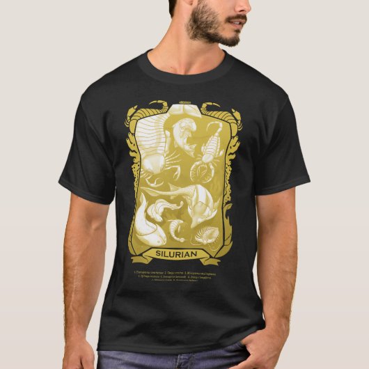シルル紀 Tシャツ (正面)