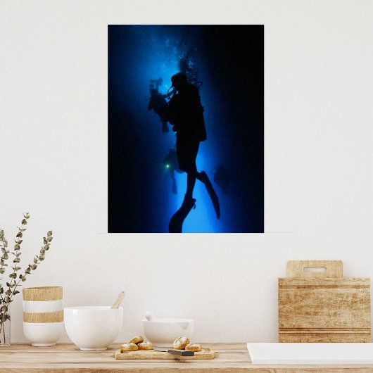 シルロイエット ポスター (キッチン)