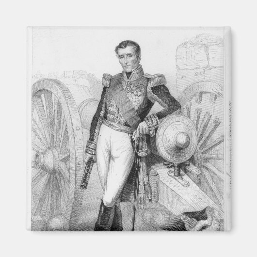 シルヴァン・チャールズ・ヴァリー、伯爵と元帥 マグネット (正面)