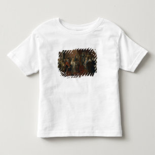 シレジアの尊敬場面1855年 トドラーTシャツ