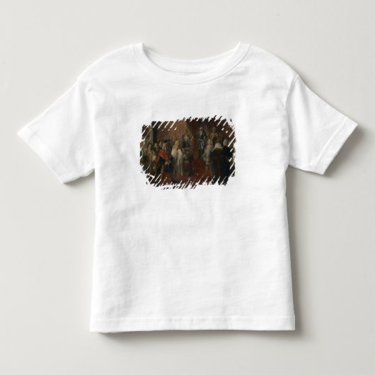 シレジアの尊敬場面1855年 トドラーTシャツ (正面)