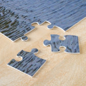 シレット・ベイ・オレゴン。クリスマスの挨拶 ジグソーパズル (側面)