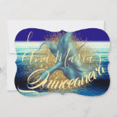 シレナコーラスプラッシュスパークルクインセアニラセレブレオン 招待状 (裏面)