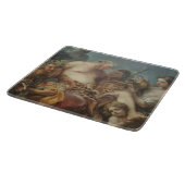 シレヌスの酔っ払い(by Carle van Loo) カッティングボード (角)