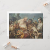 シレヌスの酔っ払い(by Carle van Loo) カード (正面/裏面インサイチュ)