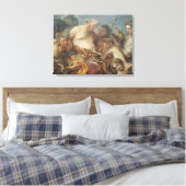 シレヌスの酔っ払い(by Carle van Loo) キャンバスプリント (インサイチュ (寝室))