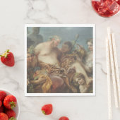 シレヌスの酔っ払い(by Carle van Loo) スタンダードランチョンナプキン (インサイチュ)