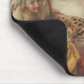 シレヌスの酔っ払い(by Carle van Loo) マウスパッド (コーナー)