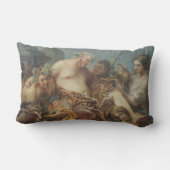 シレヌスの酔っ払い(by Carle van Loo) ランバークッション (裏面)