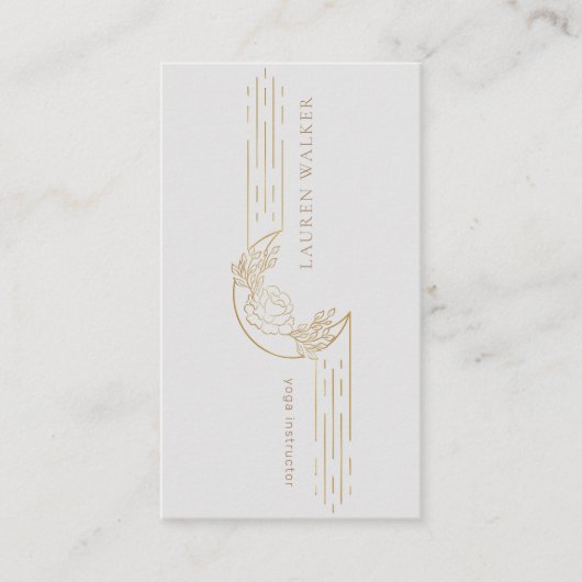 シレモダンンヨガスタジオ名刺 名刺 (正面)