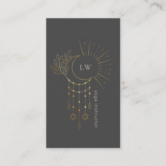 シレモダンンヨガスタジオ名刺 名刺 (正面)