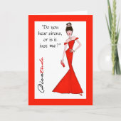 「シレンスの音は聞こえるか、それとも私だけか?」 カード (正面)