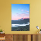 シレンタバーからナノスの美しい日の出の眺め キャンバスプリント (インサイチュ (リビング))