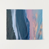 シレンタバーSのナノスの美しい日の出の景色 タペストリー (正面(横))