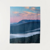 シレンタバーSのナノスの美しい日の出の景色 タペストリー (正面)