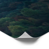 シレンタバーSのナノスの美しい日の出の景色 ポスター (角)