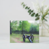 シロと大砲が血池に ポストカード (スタンド正面)