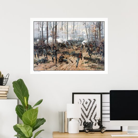 シロの戦い ポスター (ホームオフィス)