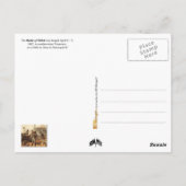 シロの戦い ポストカード (裏面)