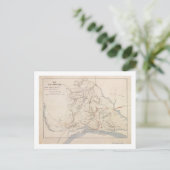 シロの戦い – 南北戦争パノラママップ4 ポストカード (スタンド正面)