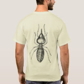 シロアリのnausti tシャツ (裏面)