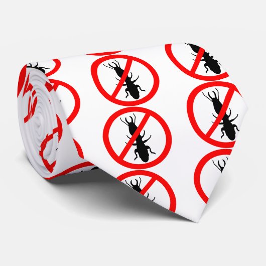 シロアリを用心して下さい ネクタイ (ロール)